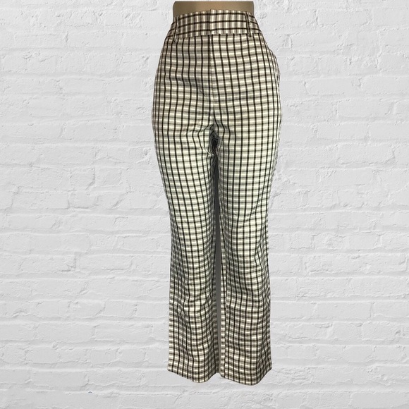EXPRESS X Negin Mirsalehi mixed plaid trousers - Picture 5 of 12